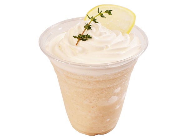 二十世紀梨のティーフラッペ